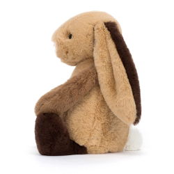 Lapin Bashful Luxe 31 cm | Patchwork Brown