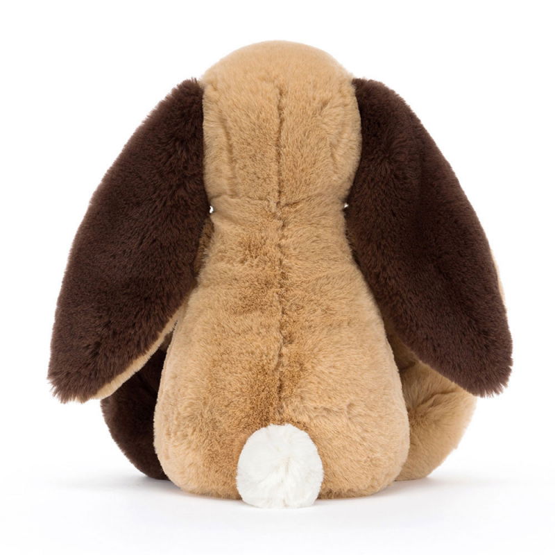 Lapin Bashful Luxe 31 cm | Patchwork Brown