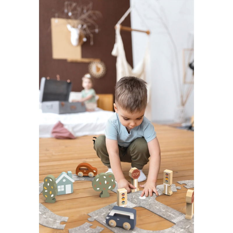 Circuit en feutrine et accessoires