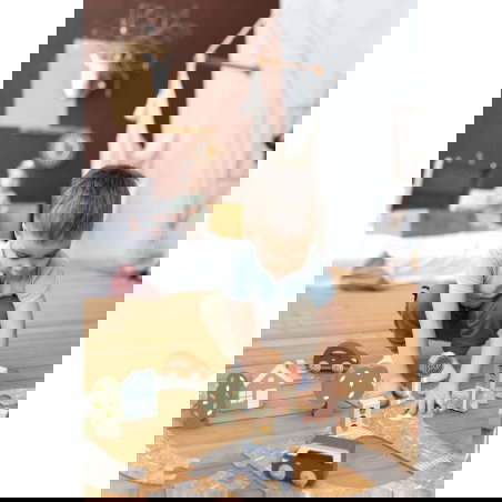 Circuit en feutrine et accessoires - Speedy Monkey