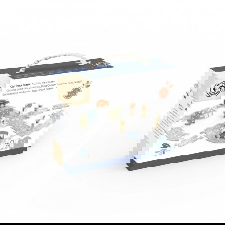 Circuit en feutrine et accessoires - Speedy Monkey