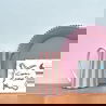 Pichet rayure GM | Rose - Opjet