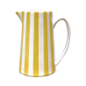 Pichet rayure GM | Jaune