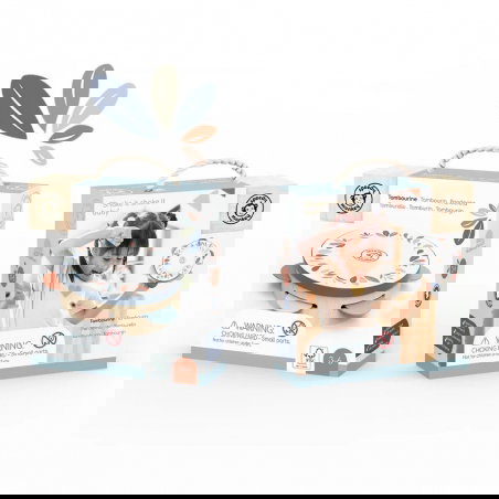 Tambourin en bois - Speedy Monkey