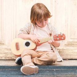 Ukulele en bois