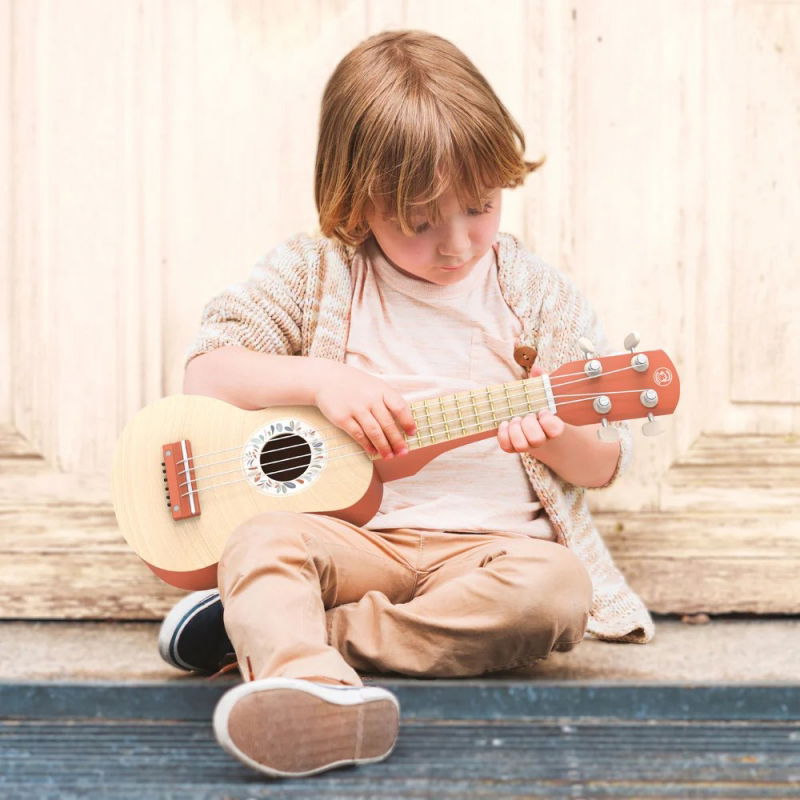 Ukulele en bois