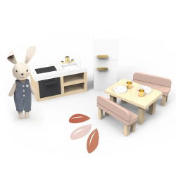 Cuisine de la maison de poupée