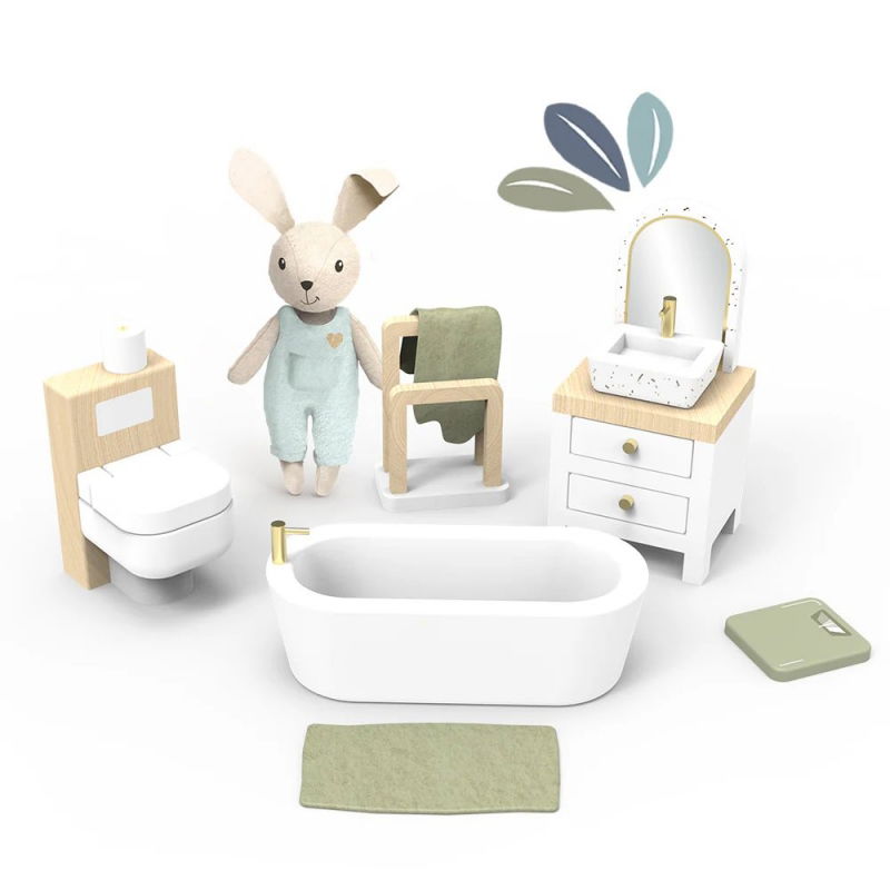 Salle de bain de la maison de poupée - Speedy Monkey