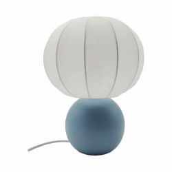 Lampe boule | Bleu givré