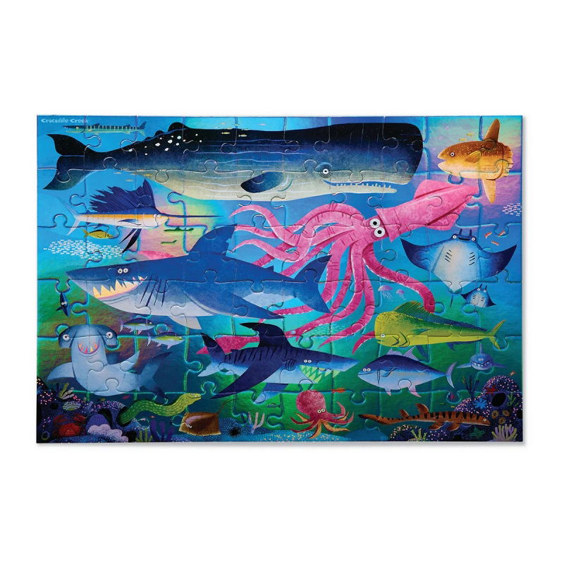 Puzzle holographique 60 pièces | Requins