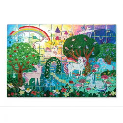 Puzzle holographique 60 pièces | Licornes