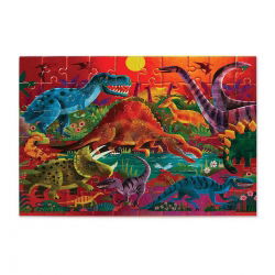 Puzzle holographique 60 pièces | Dinosaures