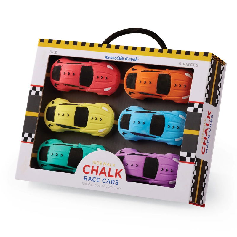 Craies d'extérieur | Race cars - Crocodile Creek