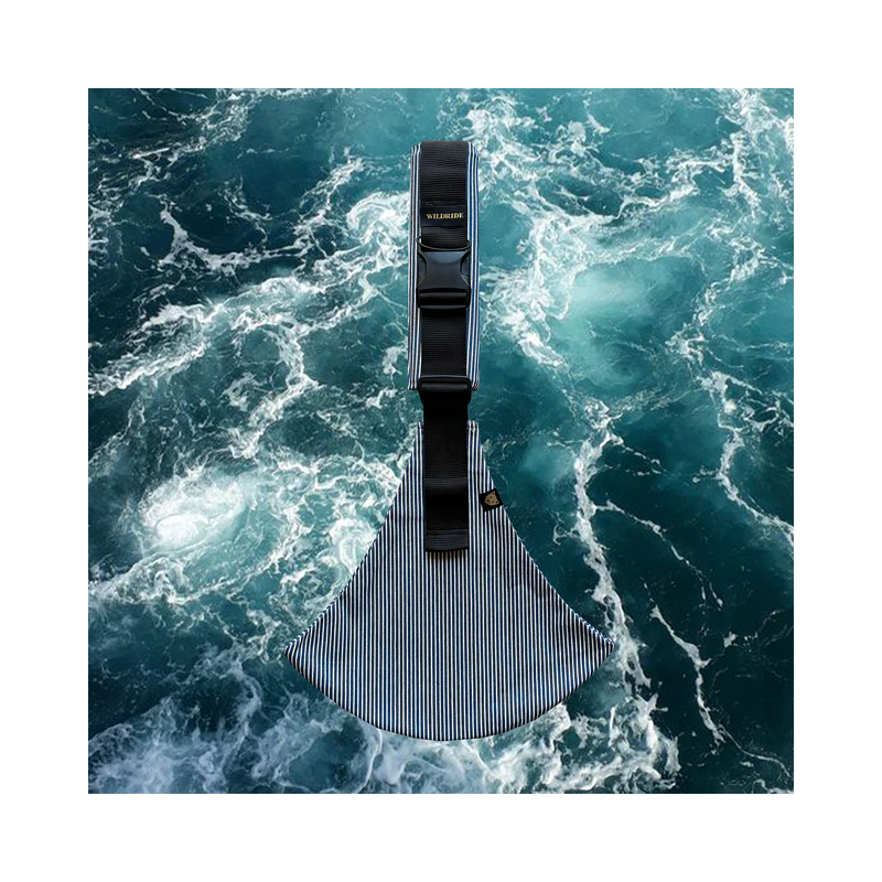 Porte-bébé | Rayures Indigo