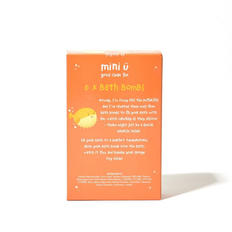 Bombe de bain | 6  bombes 50g