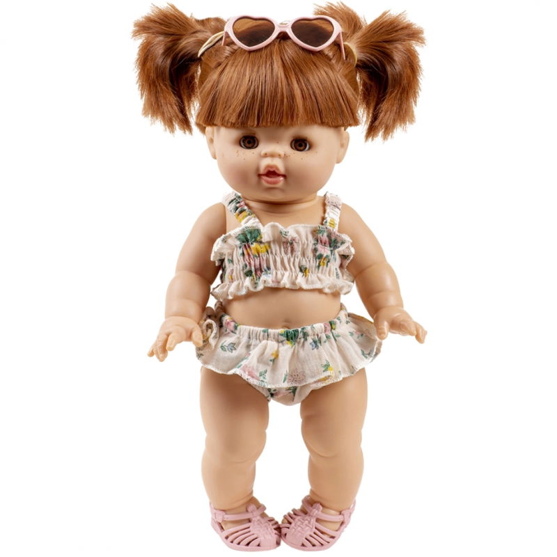 Maillot de bain 2 pièces | Printemps rose - Minikane