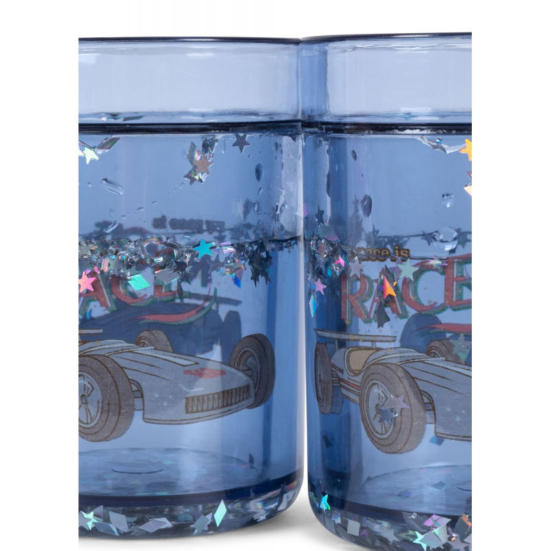 Lot de 2 verres à paillettes | Race