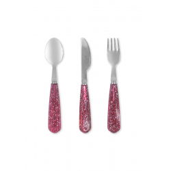 Set de couverts | Glitter blush