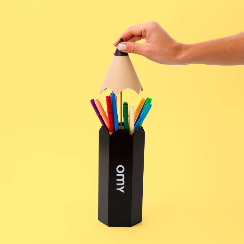 Pot à crayons géant | Noir