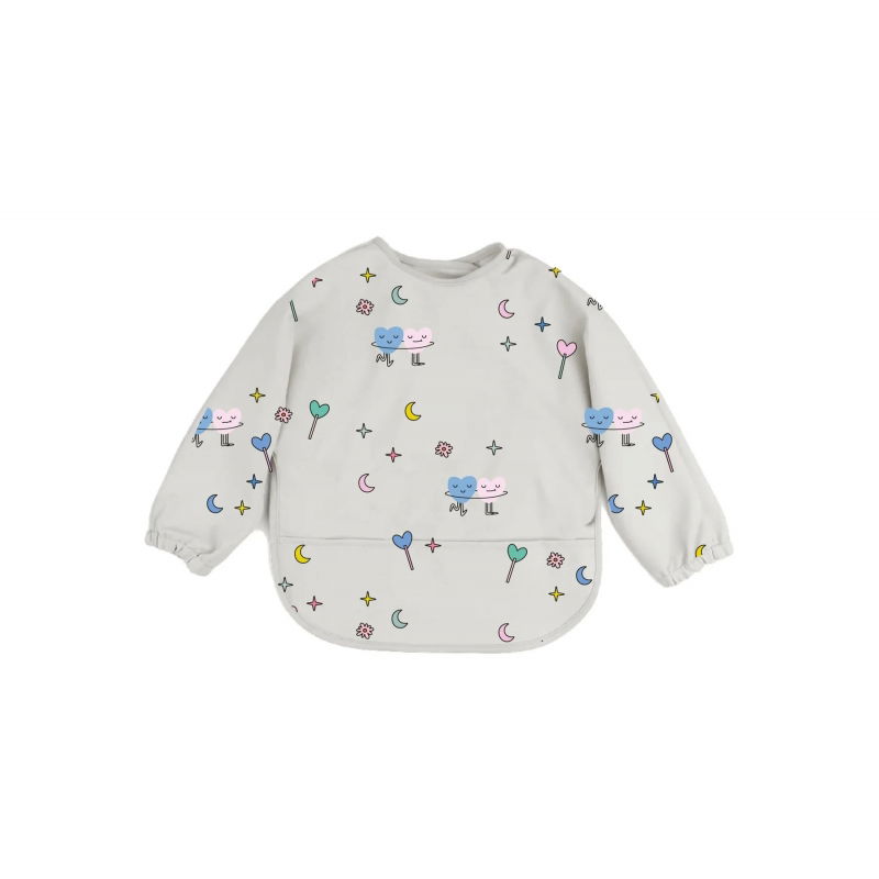 Bavoir intégral | Dancing hearts - The cotton cloud