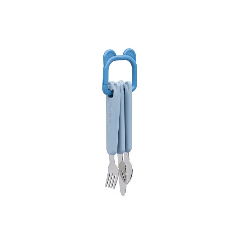 Ensemble de couverts en acier | Cobalt - The cotton cloud