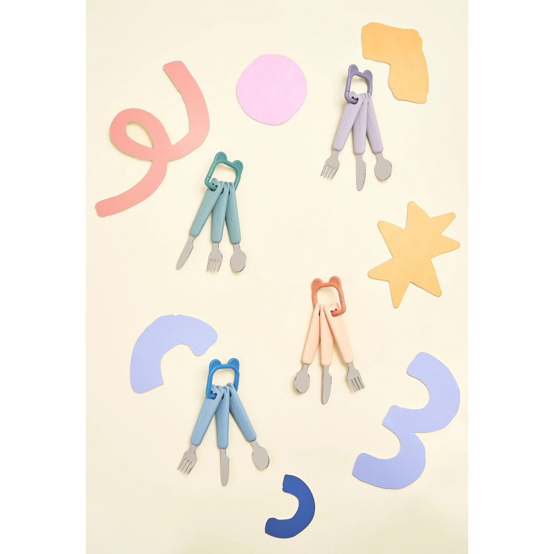 Ensemble de couverts en acier | Cobalt
