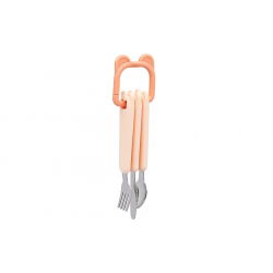 Ensemble de couverts en acier | Tangerine