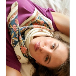 Foulard Grand format | Balkan vanille