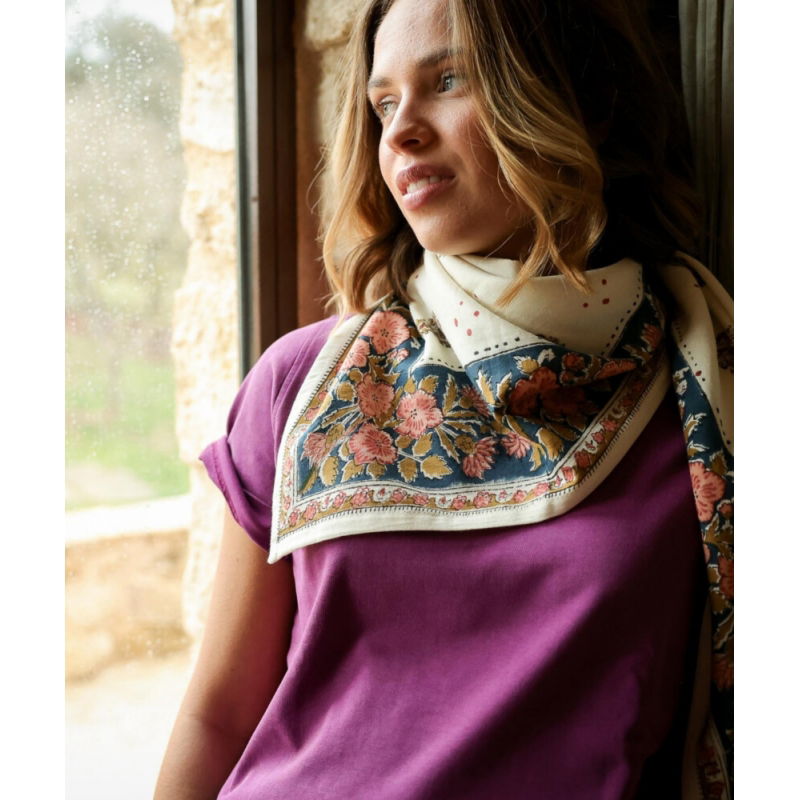 Foulard Grand format | Balkan vanille