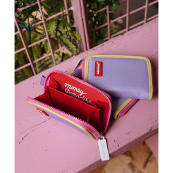 Porte monnaie | Mini mauve