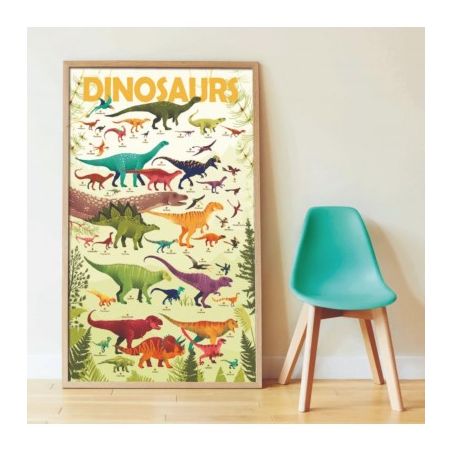 Poster Stickers Dinosaures Poster Stickers Dinosaures
