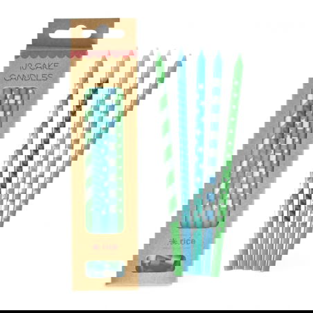 Bougies à gâteaux | Vert - Rice