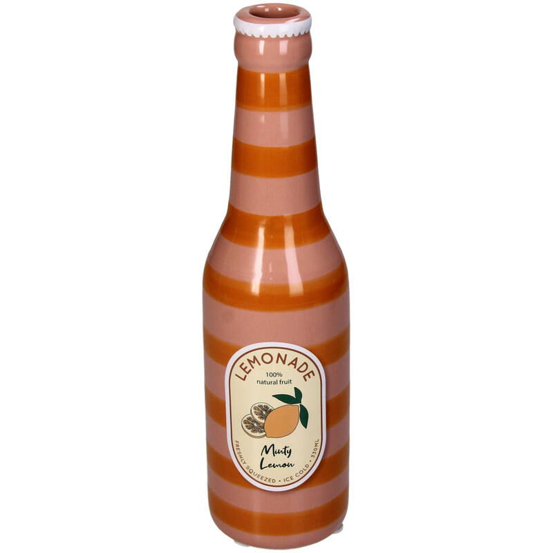 Vase Bouteille de Limonade | Caramel - Sélection déco