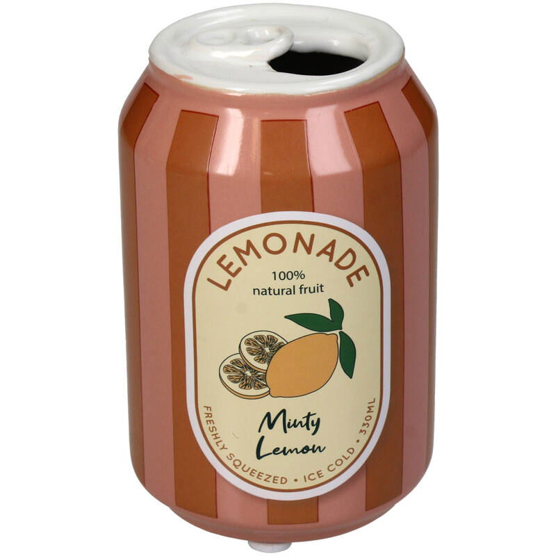 Vase Canette de Limonade | Caramel - Sélection déco