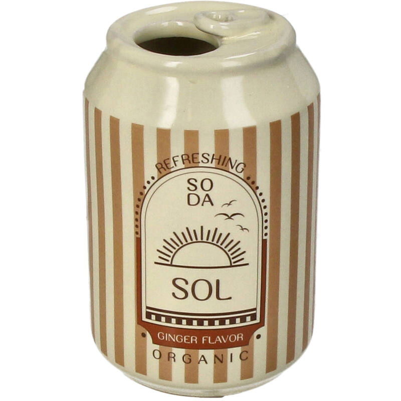 Vase Canette Soda Sol | Caramel