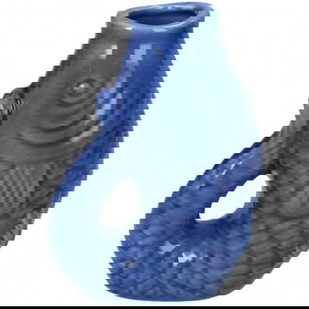 Vase céramique Poisson PM | Bleu - Sélection déco