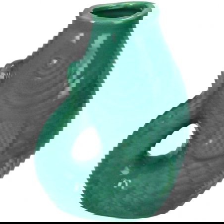 Vase céramique Poisson PM | Turquoise - Sélection déco