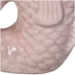 Vase céramique Poisson PM | Rose