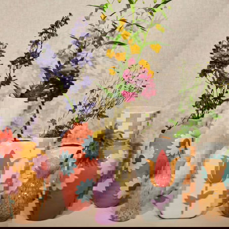 Vase Fleurs | Caramel - Sélection déco