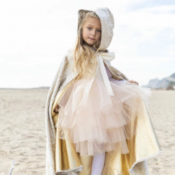 Cape fairy velours imprimé