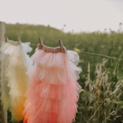 Jupe froufrou | Orange