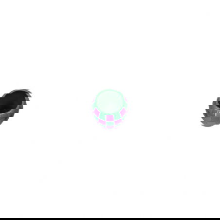 Vase damier rose et vert - Sélection déco