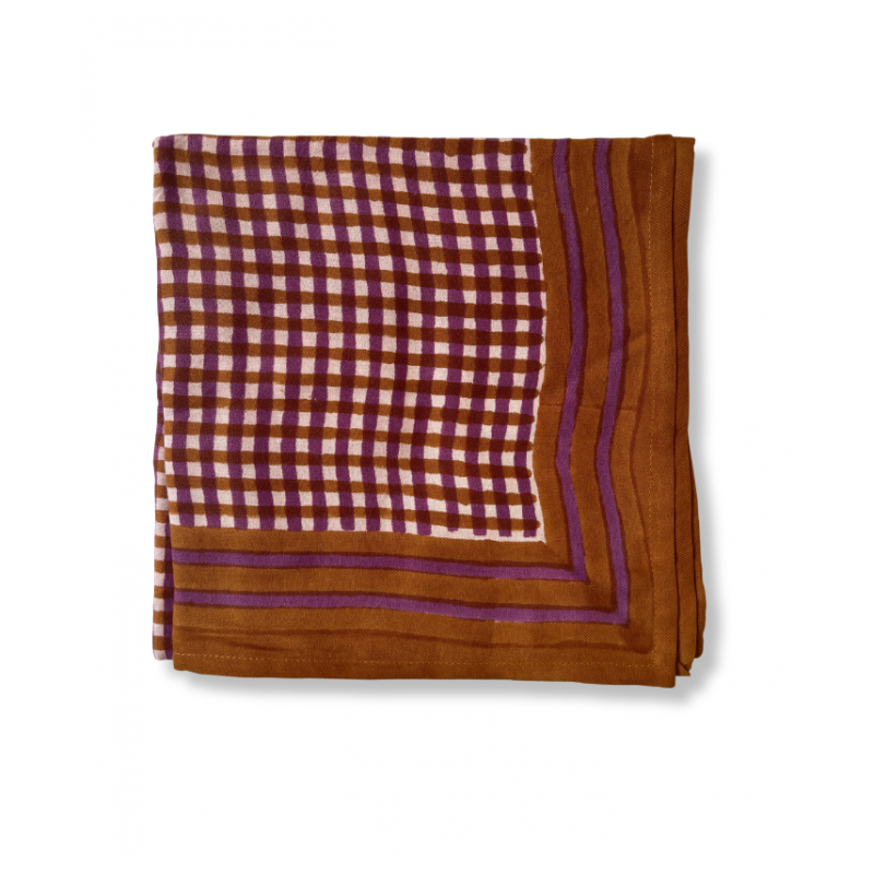 Foulard Grand format | Tara Camel