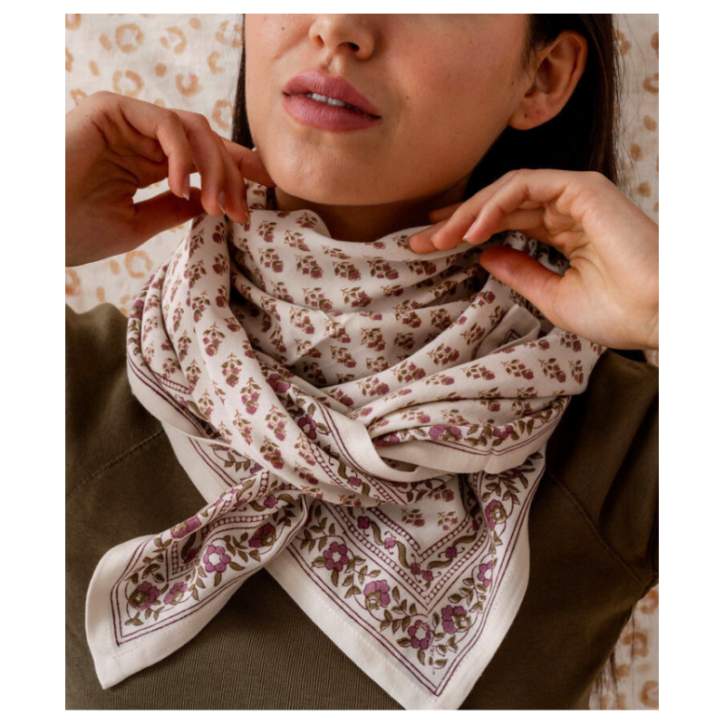 Foulard Grand format | Aarti vanille