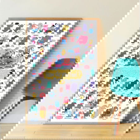 Poster Stickers | Nos émotions - Poppik