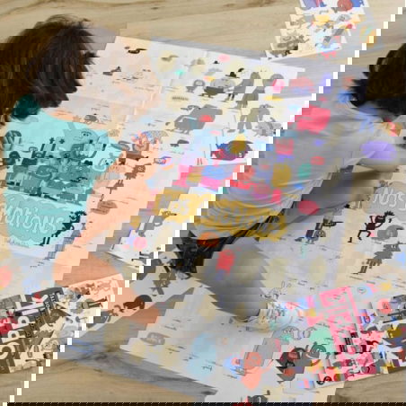 Poster Stickers | Nos émotions - Poppik