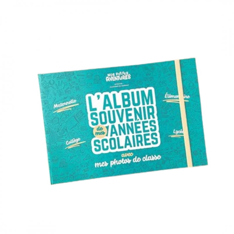 Album photos de classe | Vert turquoise