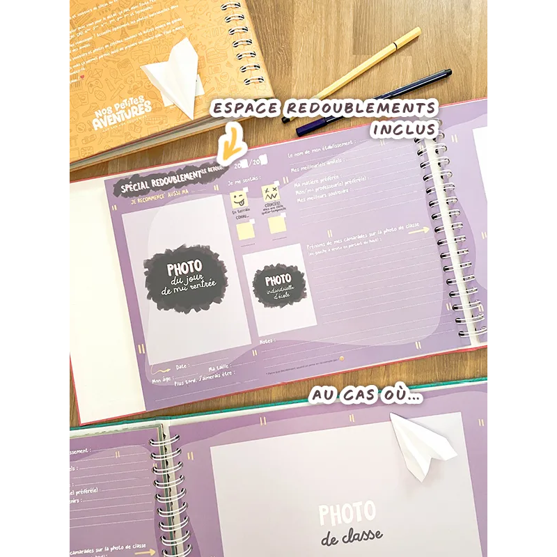 Album photos de classe | Jaune giraffe
