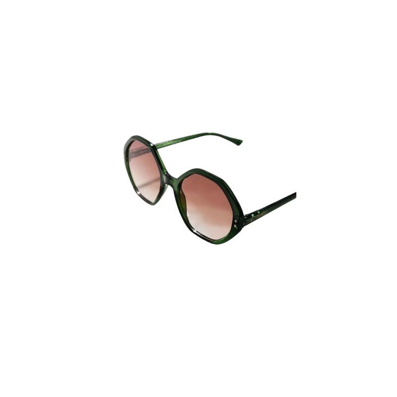 Lunettes de soleil Adulte | Amanda cristal vert