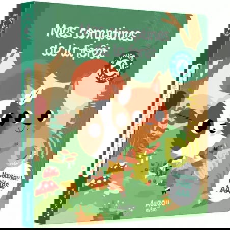 Livre sonore | Mes comptines de la forêt - Auzou Livre sonore | Mes comptines de la forêt - Auzou